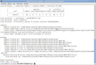 Hola mundo con Apache Tapestry (4.1) | El blog de pico.dev