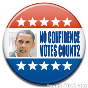 No Confidence 2008? NO TO OBAMA ELECTED IN 2008! <br>NOW, NOT 2012! (c) 2008 By Rev. Lainie Dowell