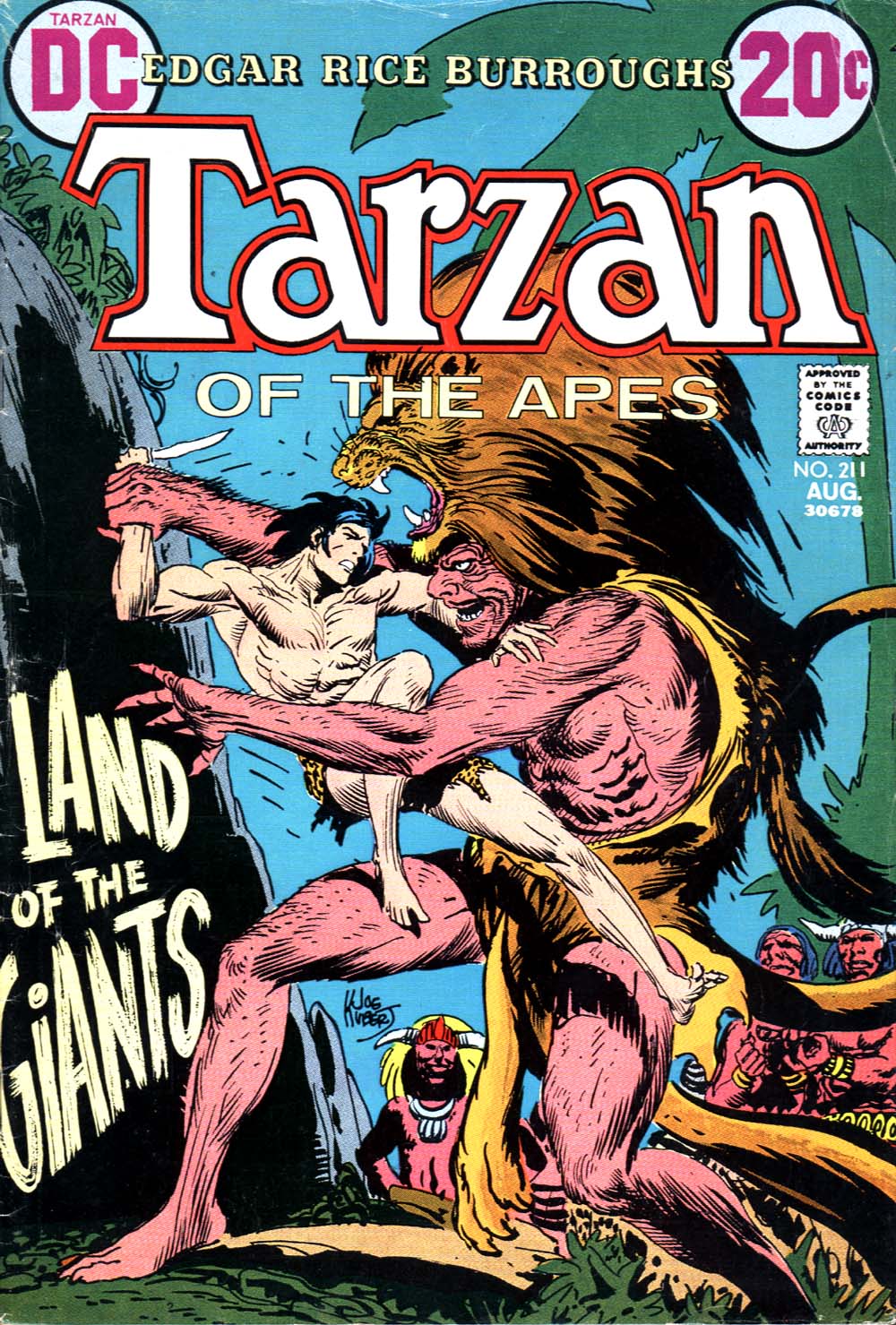 Read online Tarzan (1972) comic -  Issue #211 - 1