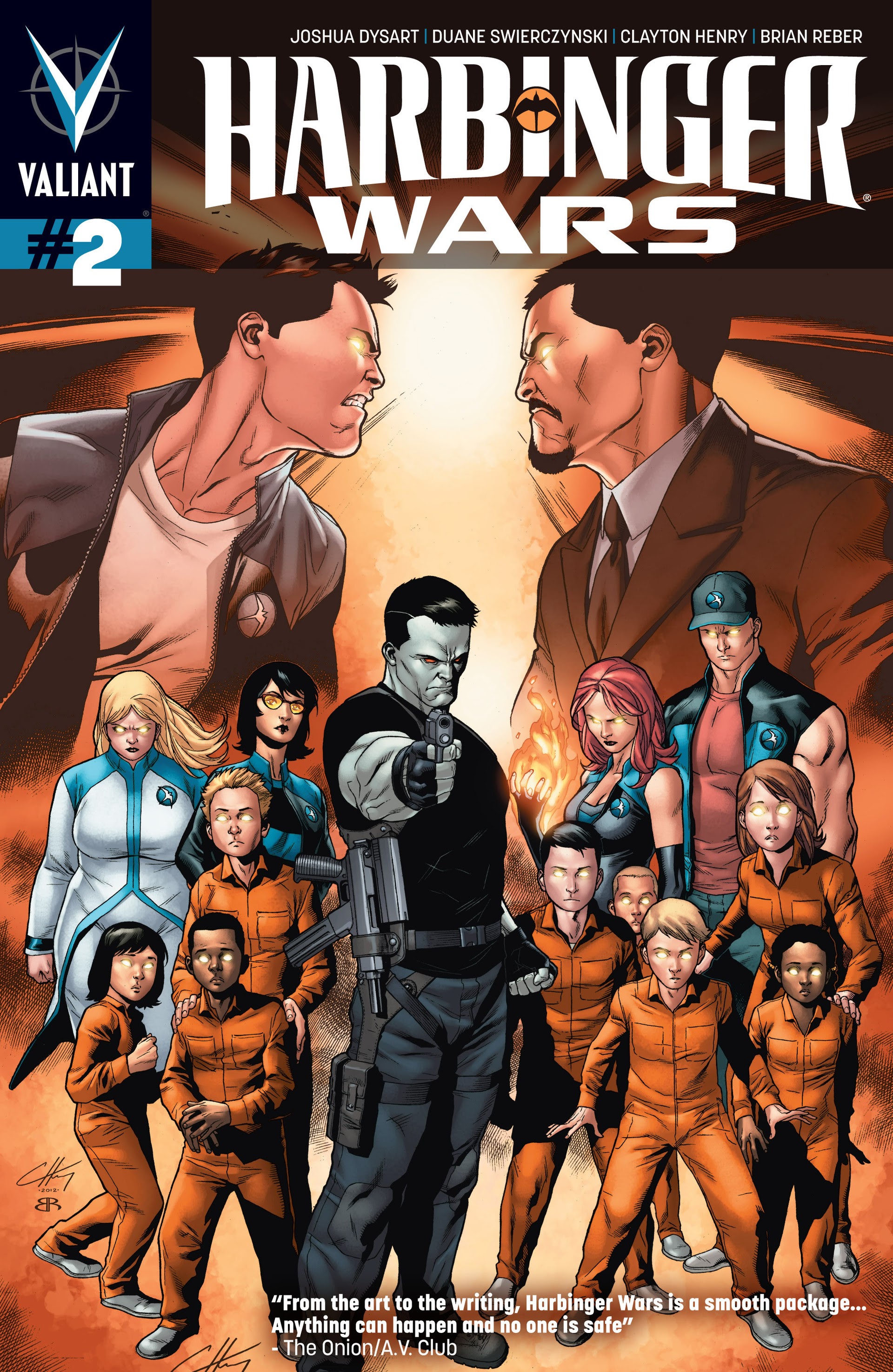 Read online Harbinger Wars comic -  Issue #2 - 1