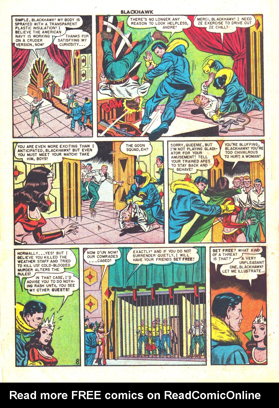 Read online Blackhawk (1957) comic -  Issue #37 - 10