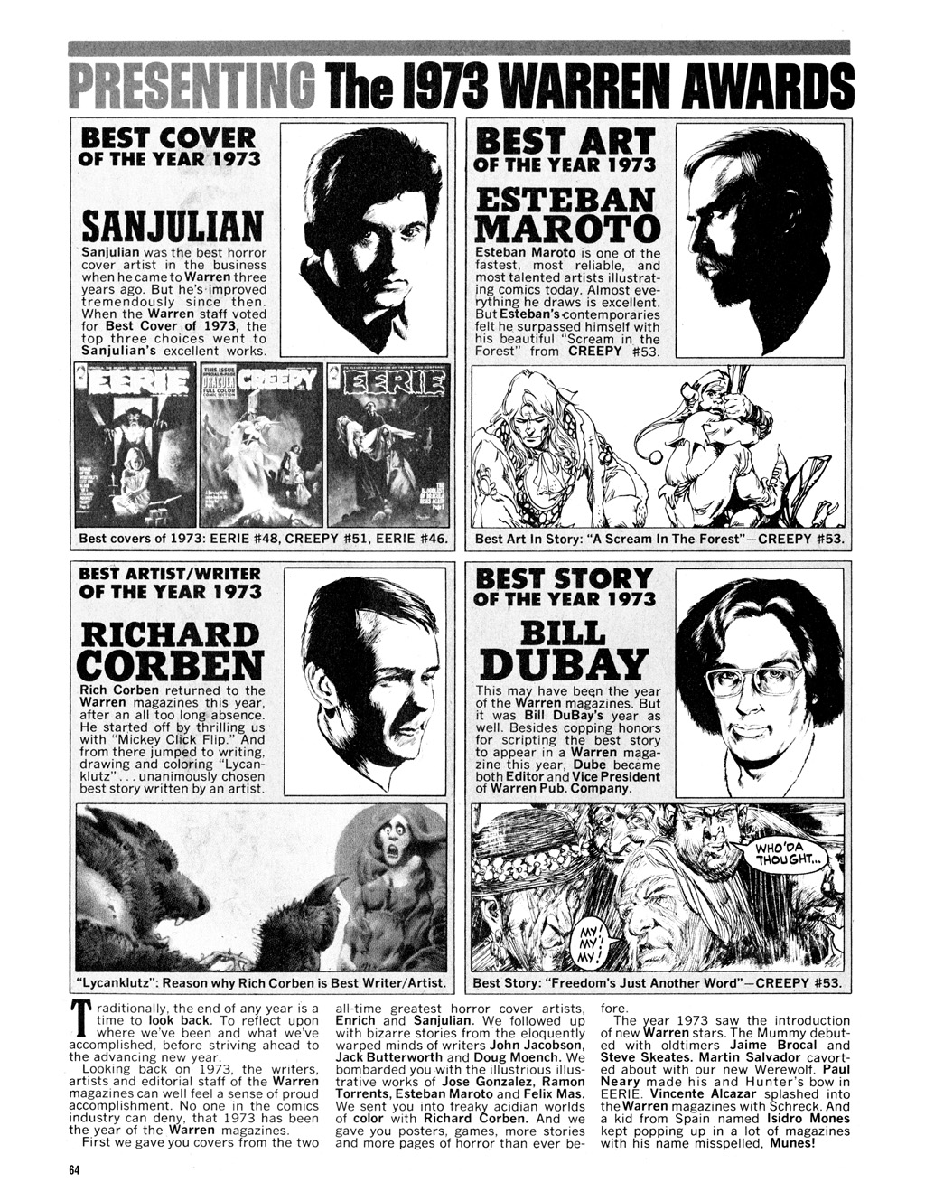 Read online Creepy Archives comic -  Issue # TPB 13 (Part 1) - 64