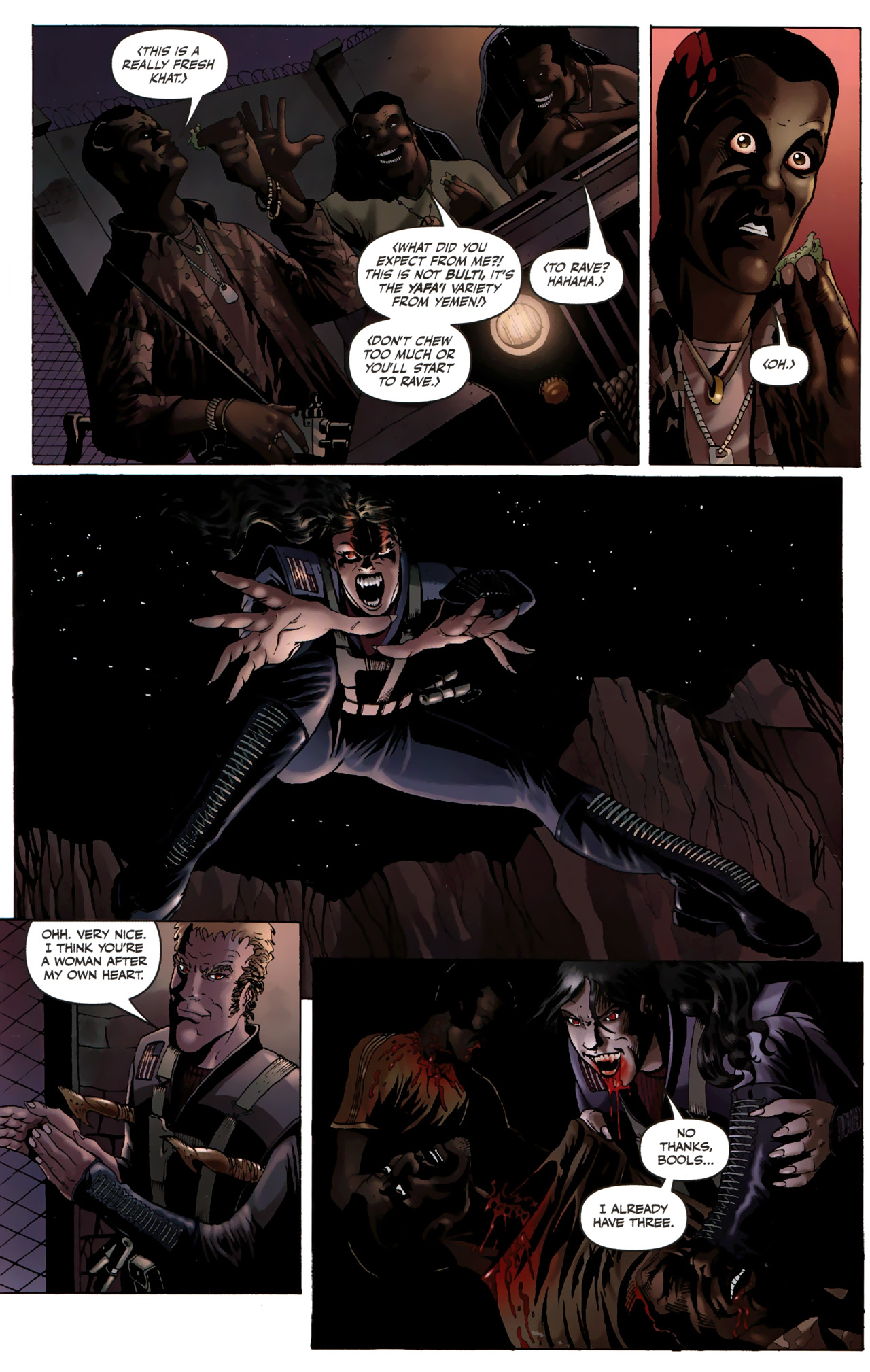 Read online CVO : Covert Vampiric Operations -- 100-Page Spectacular comic -  Issue # TPB - 55