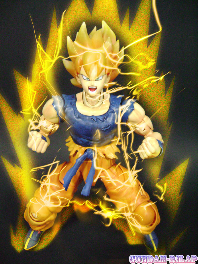 Super Saiyan Photoshop / Goku Super Saiyan God (FULL Effect) by