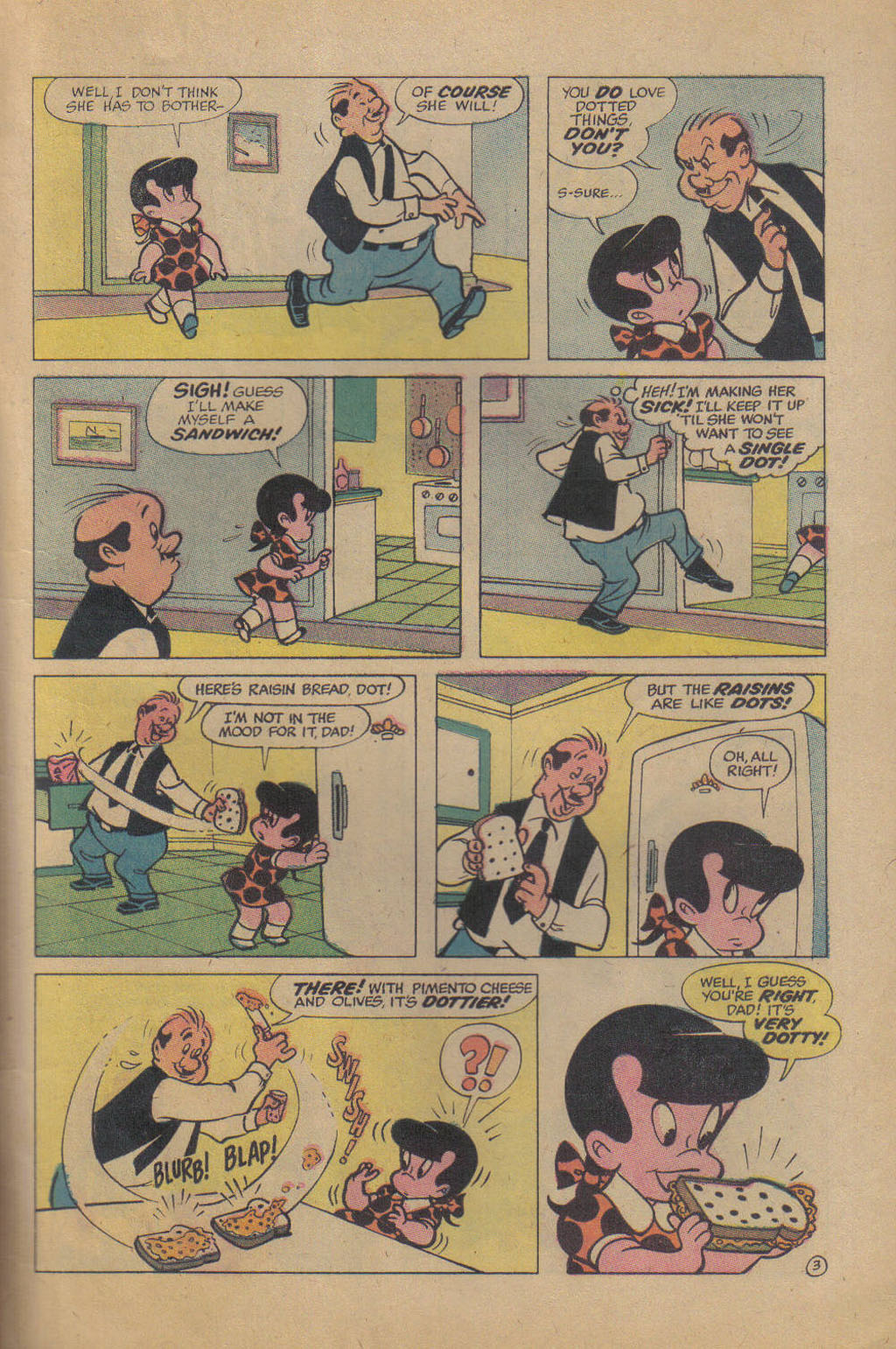 Read online Little Dot (1953) comic -  Issue #155 - 7