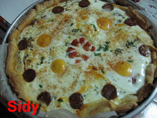 Tarta cu smantana si cu oua