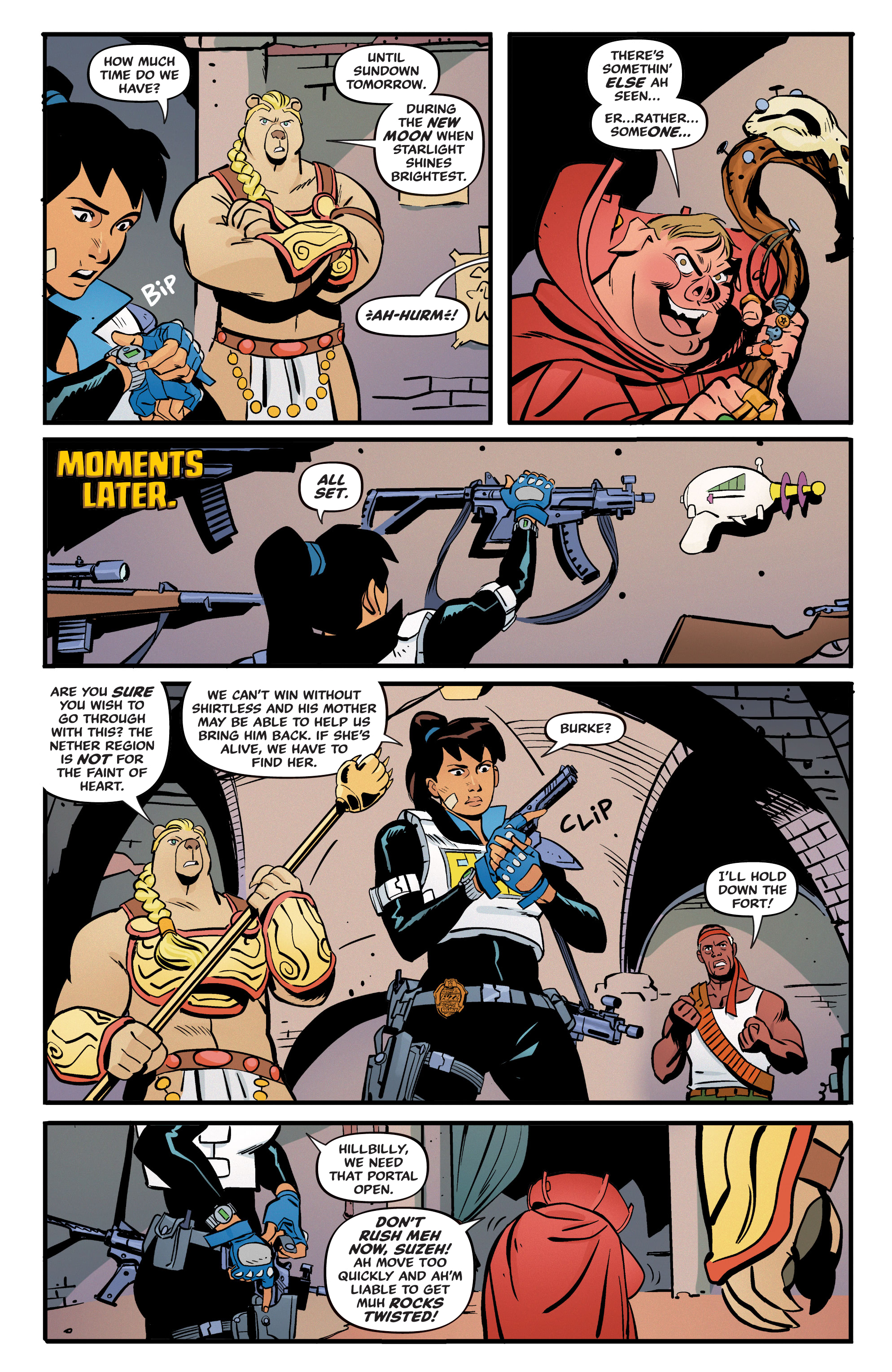 Read online Shirtless Bear-Fighter! 2 comic -  Issue #5 - 18