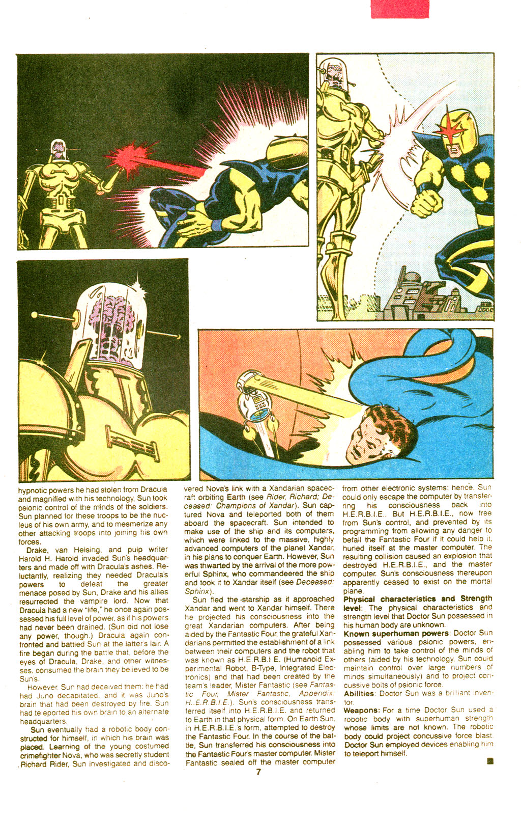 Read online The Official Handbook of the Marvel Universe Deluxe Edition comic -  Issue #17 - 9