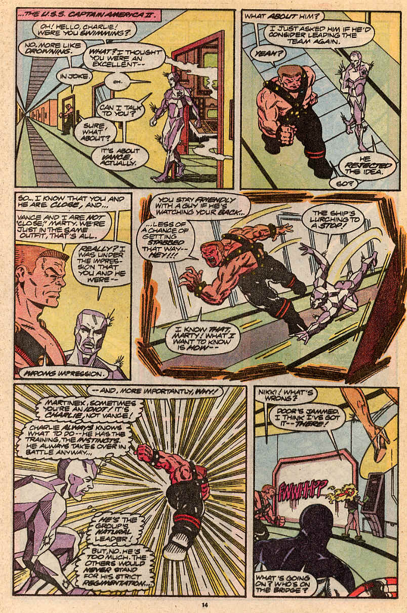 Read online Guardians of the Galaxy (1990) comic -  Issue #8 - 11