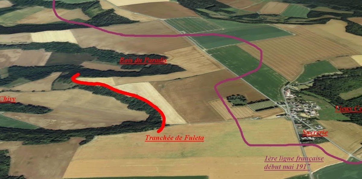Dictionnaire du Chemin des Dames F comme Fuleta