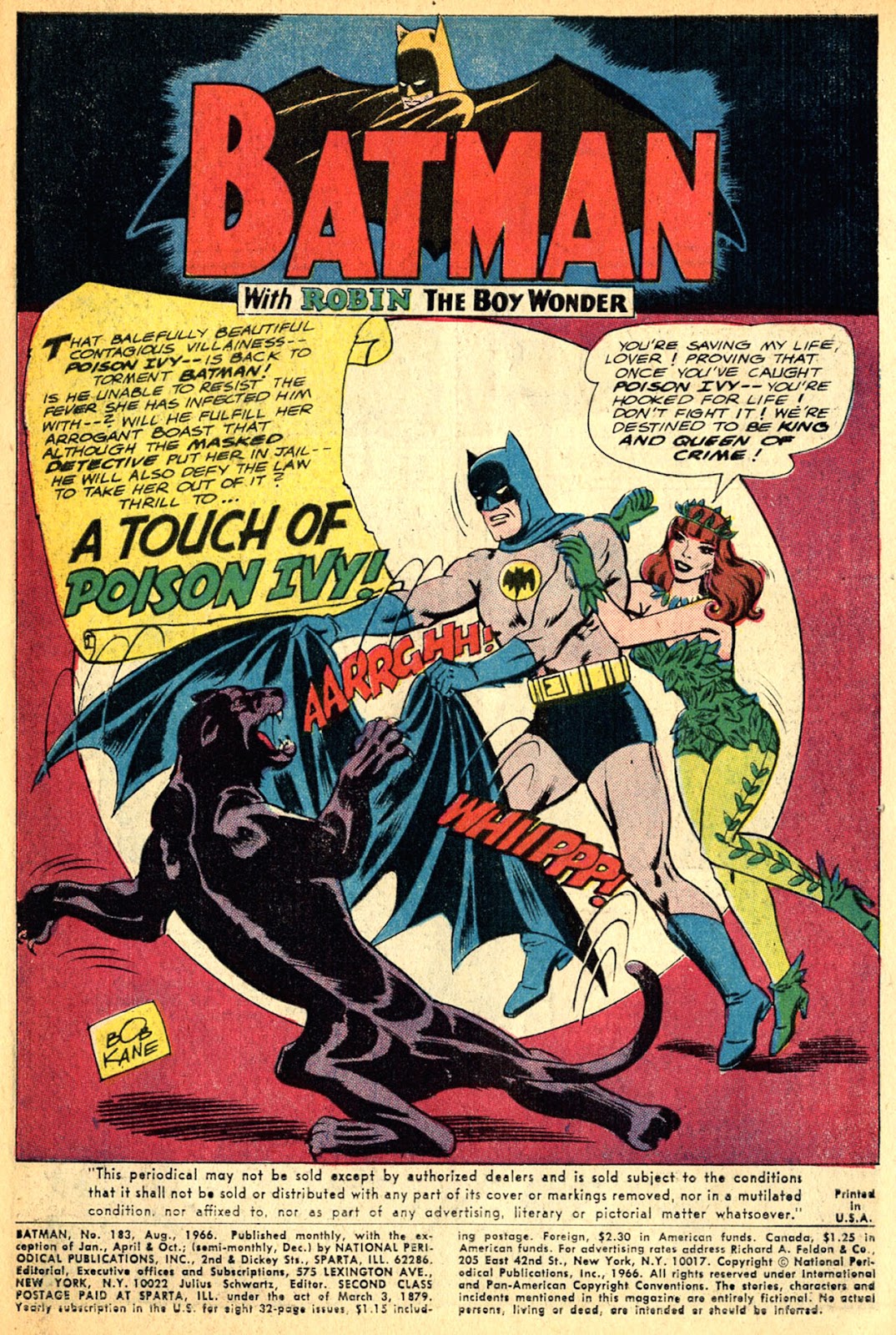 Batman (1940) issue 183 - Page 3