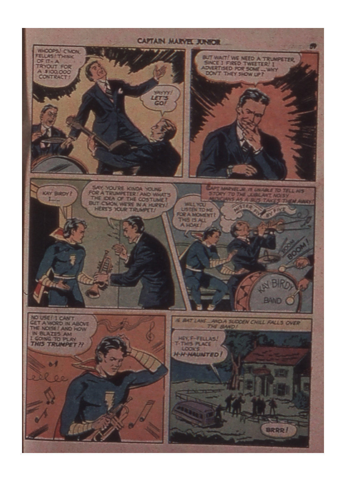 Read online Captain Marvel, Jr. comic -  Issue #7 - 59