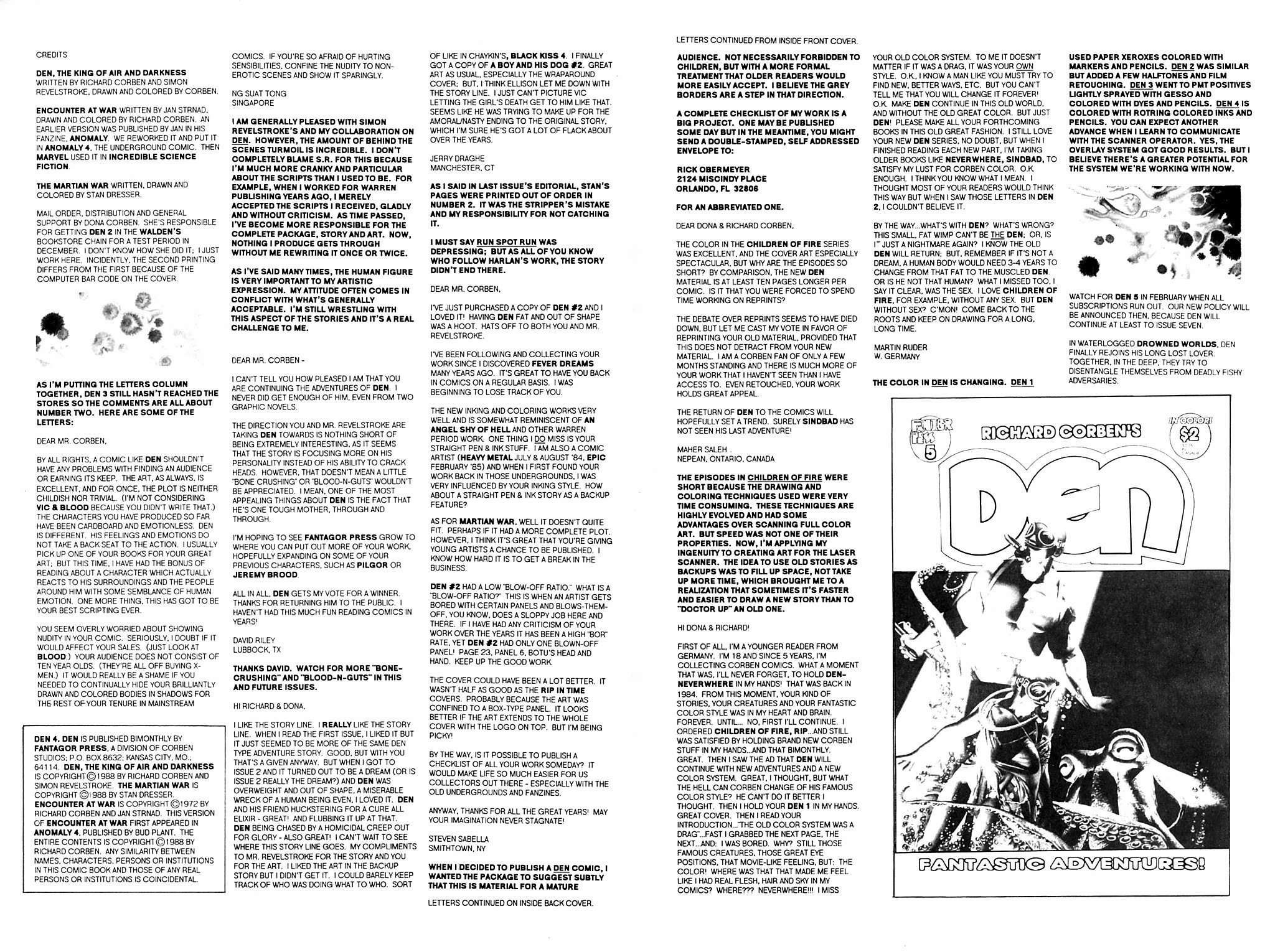 Read online Den (1988) comic -  Issue #4 - 2