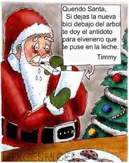 humor: Carta a Santa Claus
