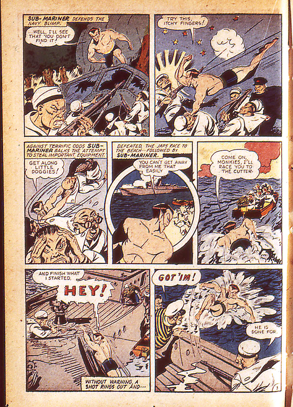 Read online Sub-Mariner Comics comic -  Issue #8 - 27