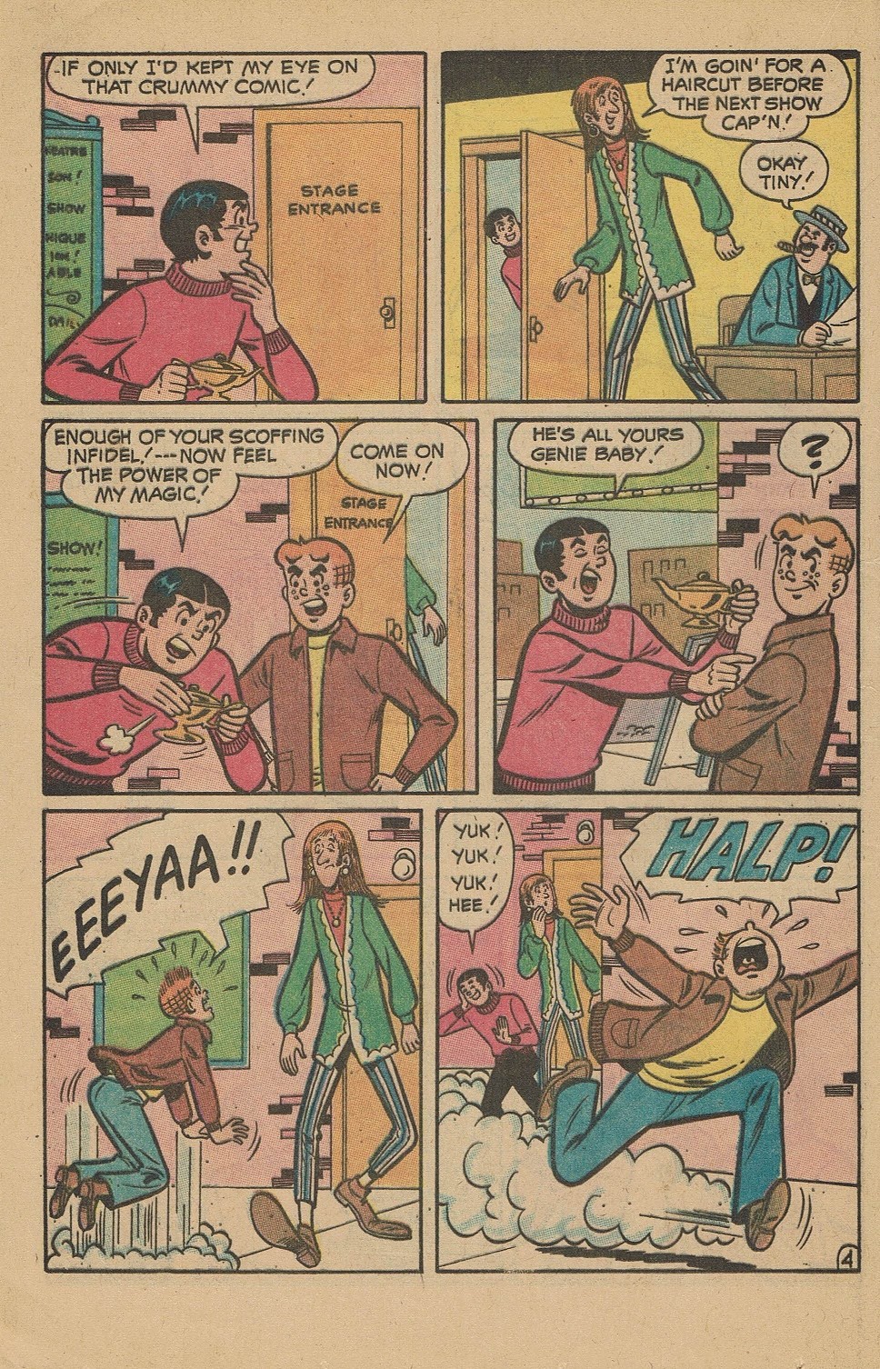 Read online Reggie and Me (1966) comic -  Issue #47 - 16