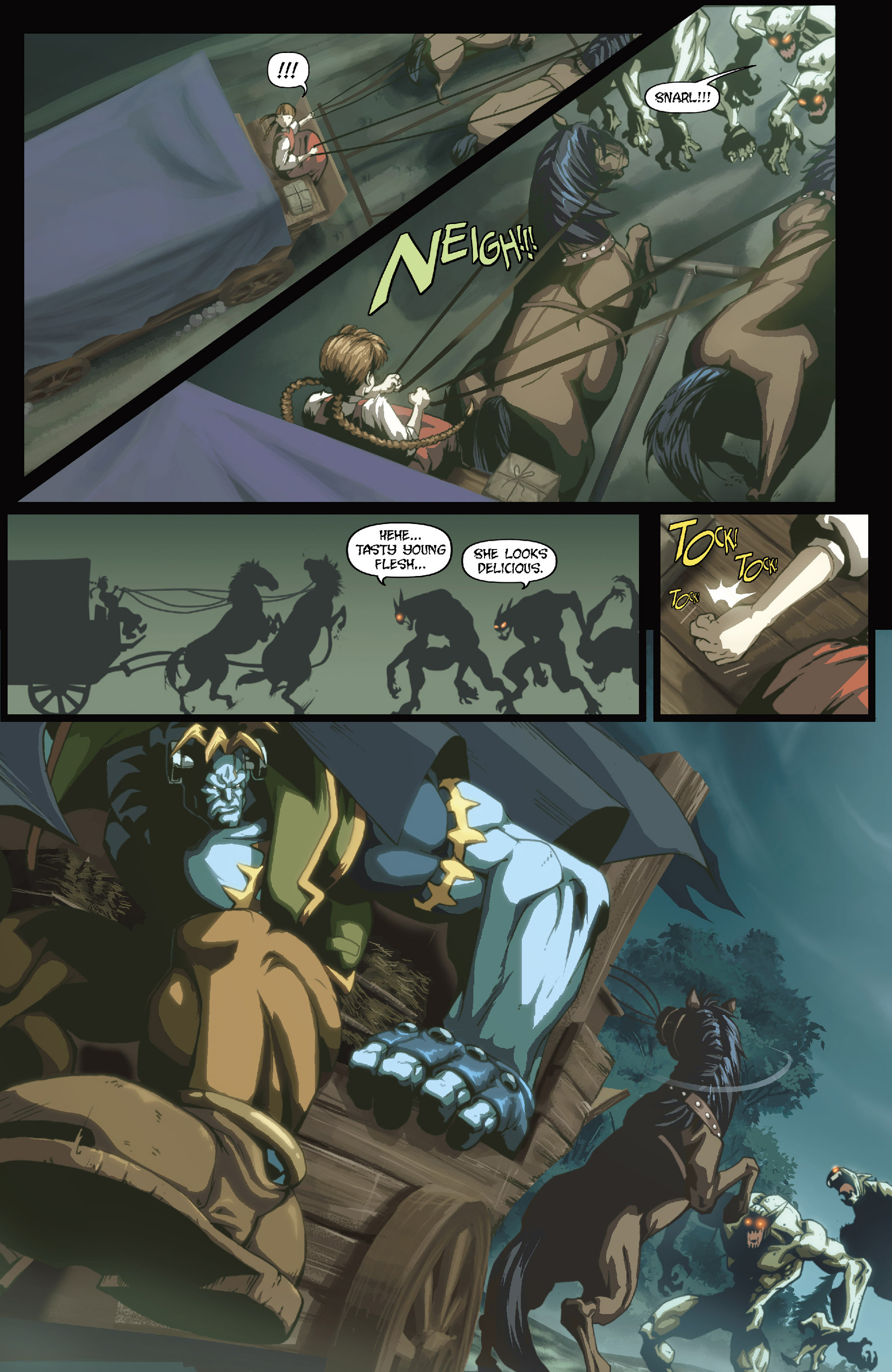 Read online Darkstalkers comic -  Issue #4 - 8