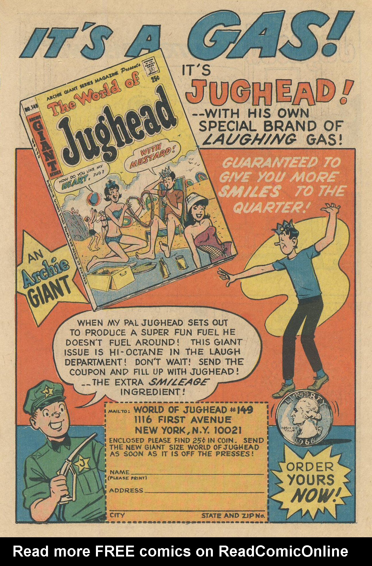 Read online Jughead (1965) comic -  Issue #149 - 19