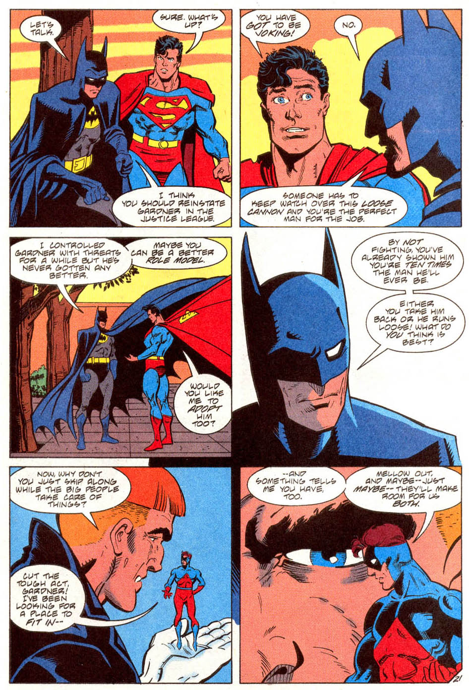 Justice League America 66 Page 21