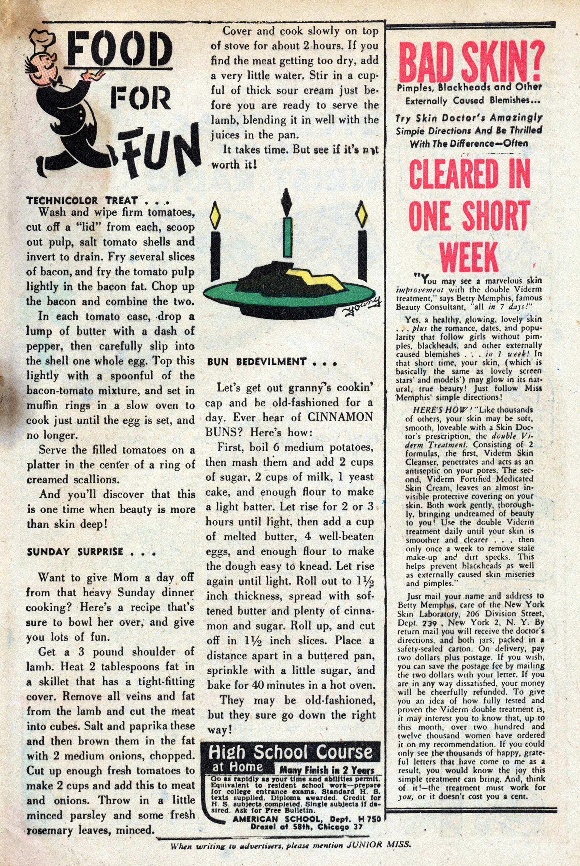 Read online Junior Miss (1947) comic -  Issue #28 - 47
