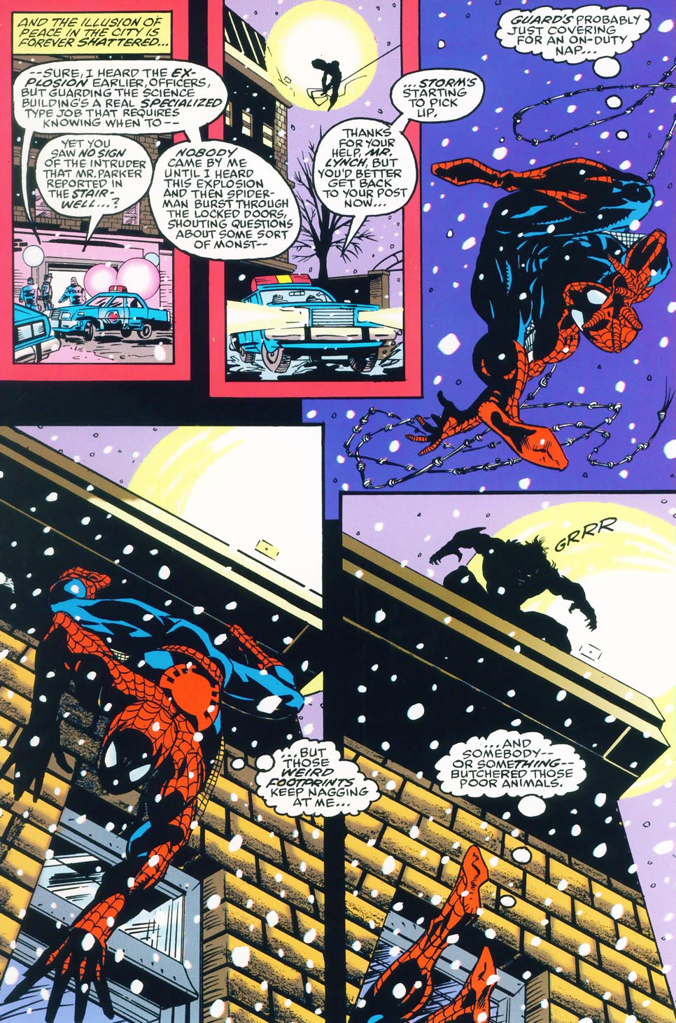 Read online Spider-Man, Punisher, Sabretooth: Designer Genes comic -  Issue # Full - 9