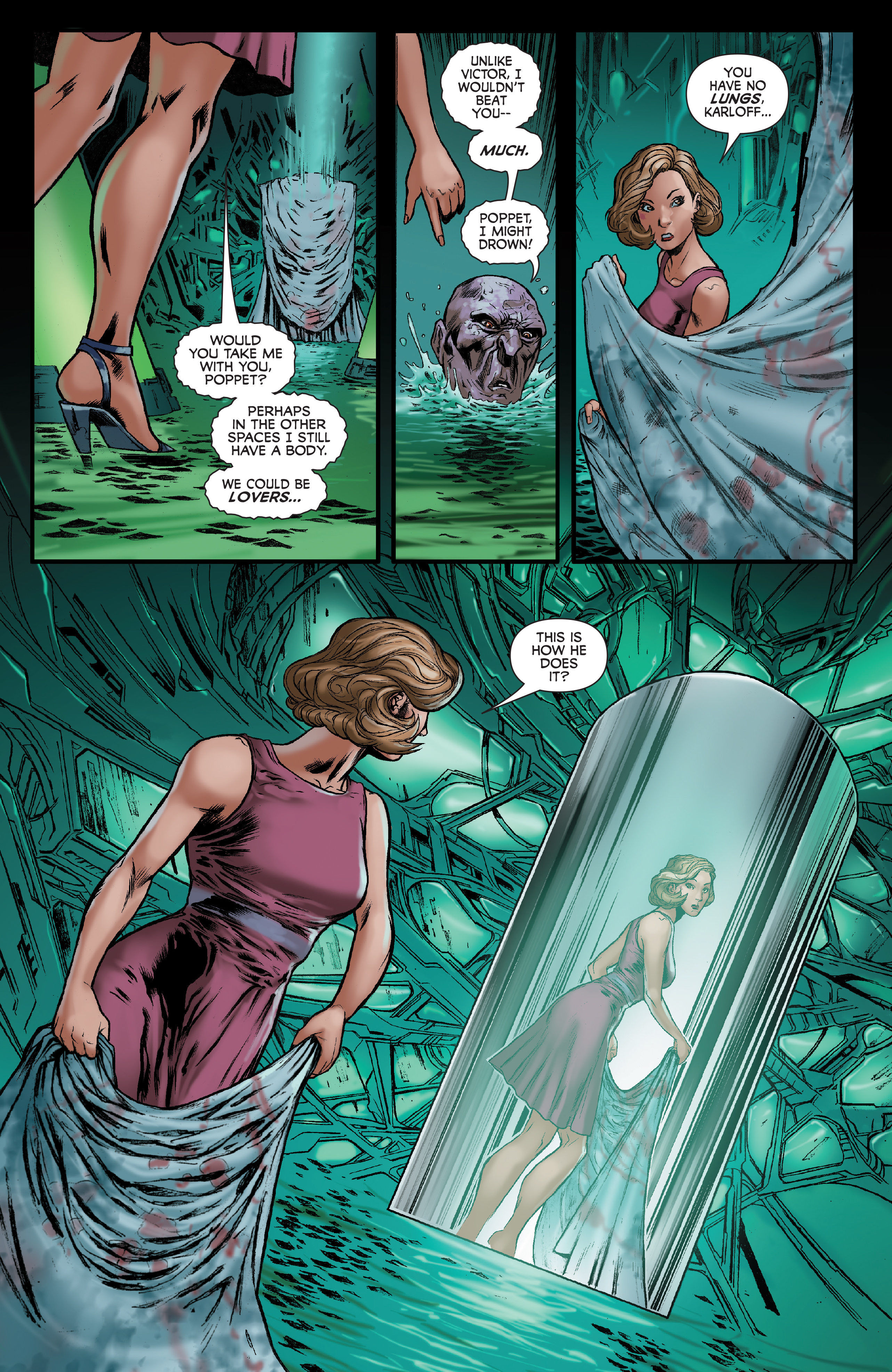 Read online Dean Koontz's Frankenstein: Storm Surge comic -  Issue #1 - 17