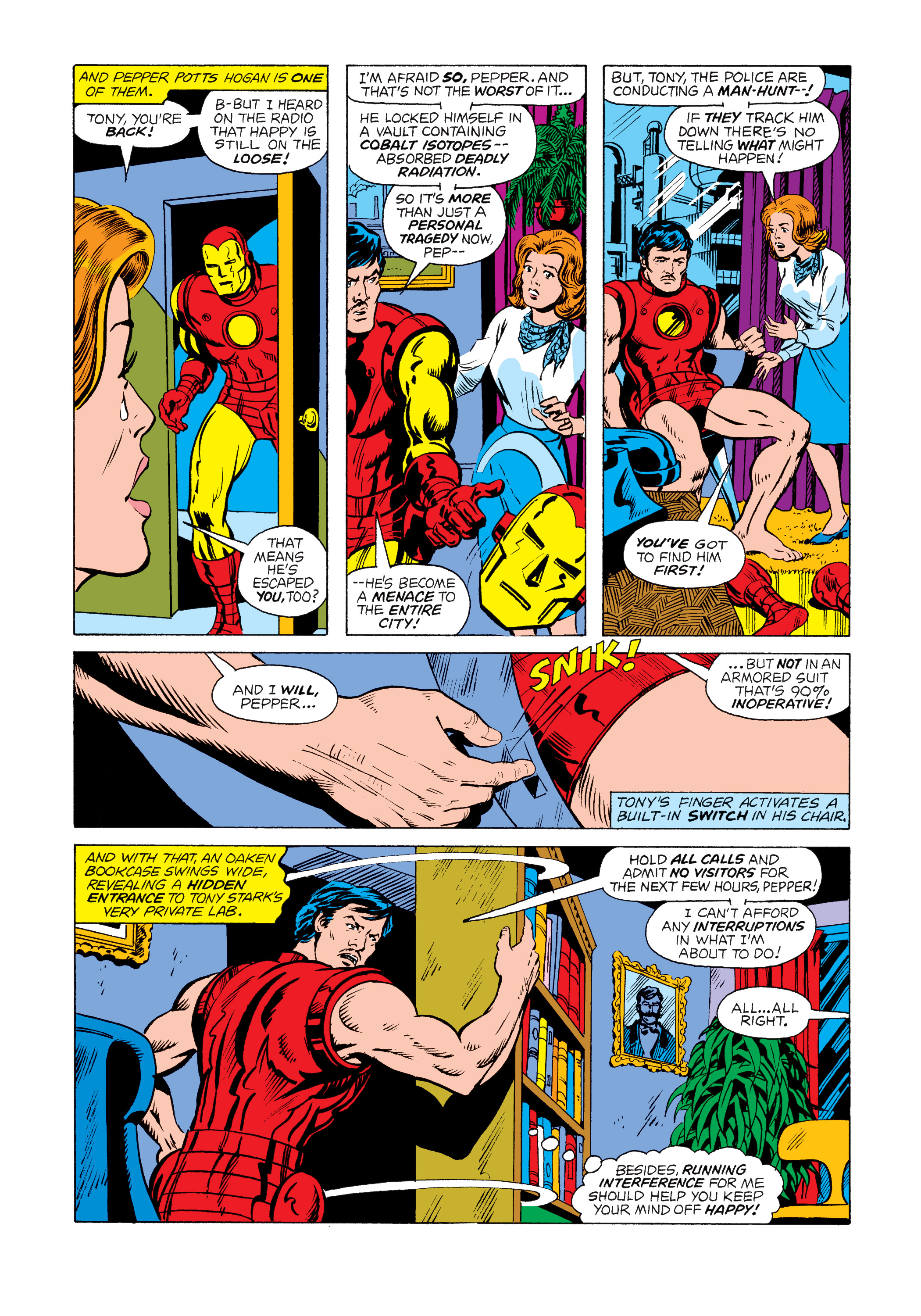Read online Marvel Masterworks: The Invincible Iron Man comic -  Issue # TPB 11 (Part 1) - 70