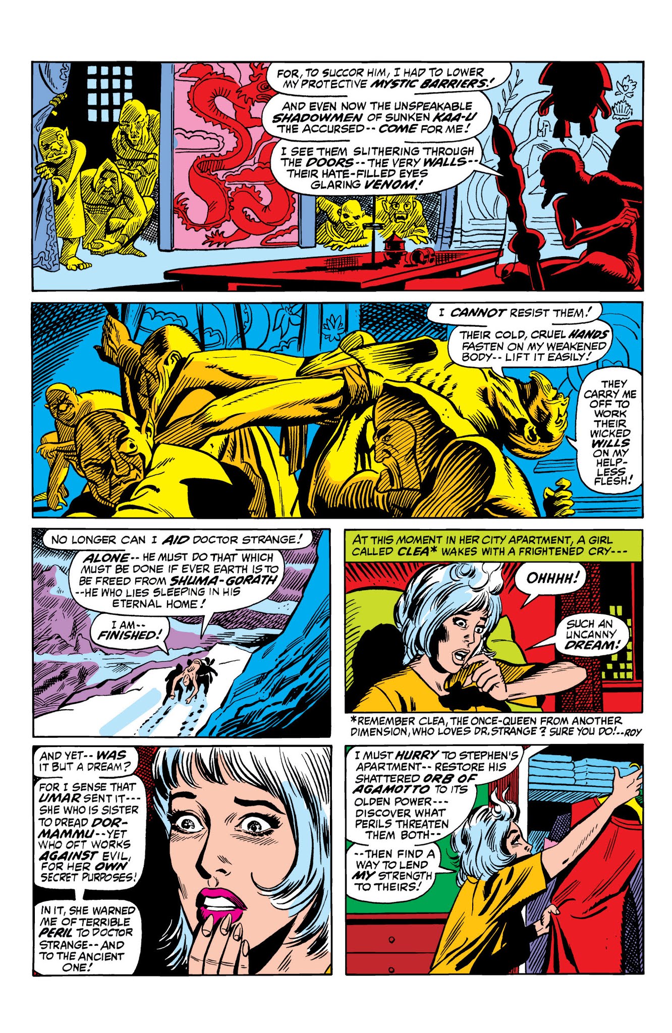 Read online Marvel Masterworks: Doctor Strange comic -  Issue # TPB 4 (Part 2) - 95