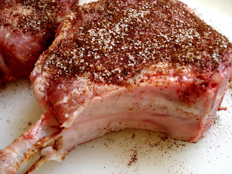 Bon Appétempt: Bon Appétit's Pork Chops with Chiles Rellenos and Ancho ...