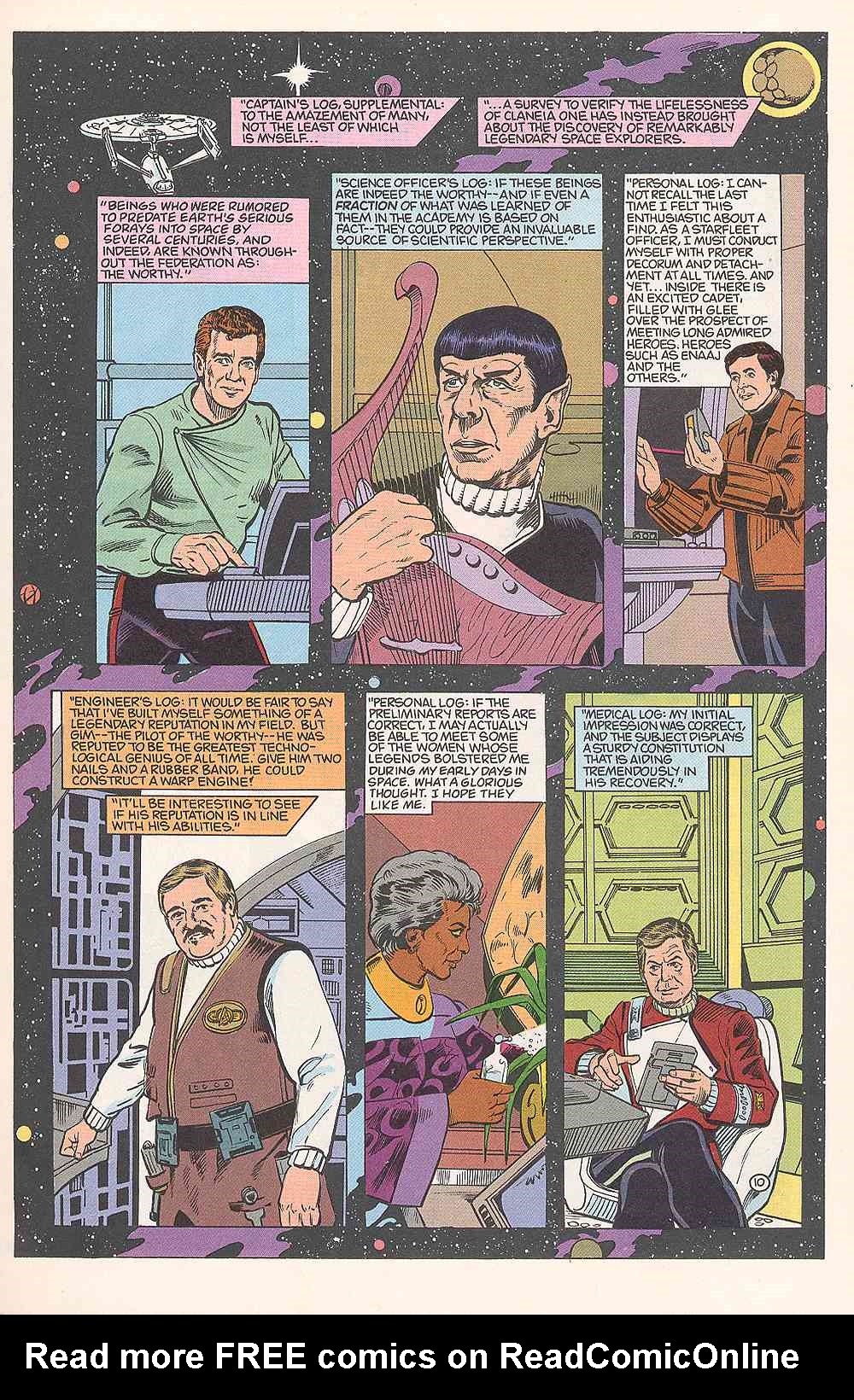 Read online Star Trek (1989) comic -  Issue #13 - 12