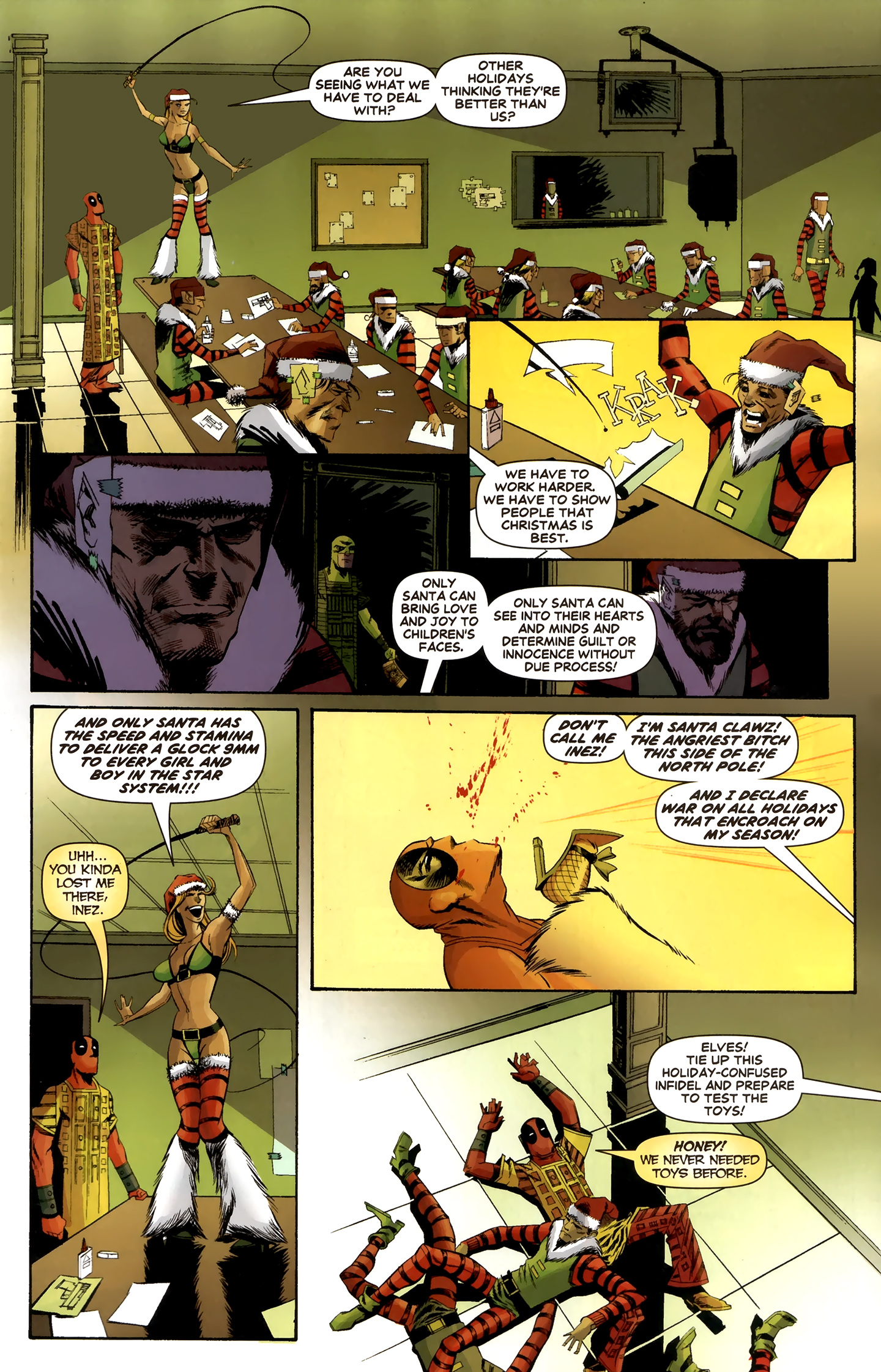 Read online Deadpool MAX X-Mas Special comic -  Issue # Full - 27