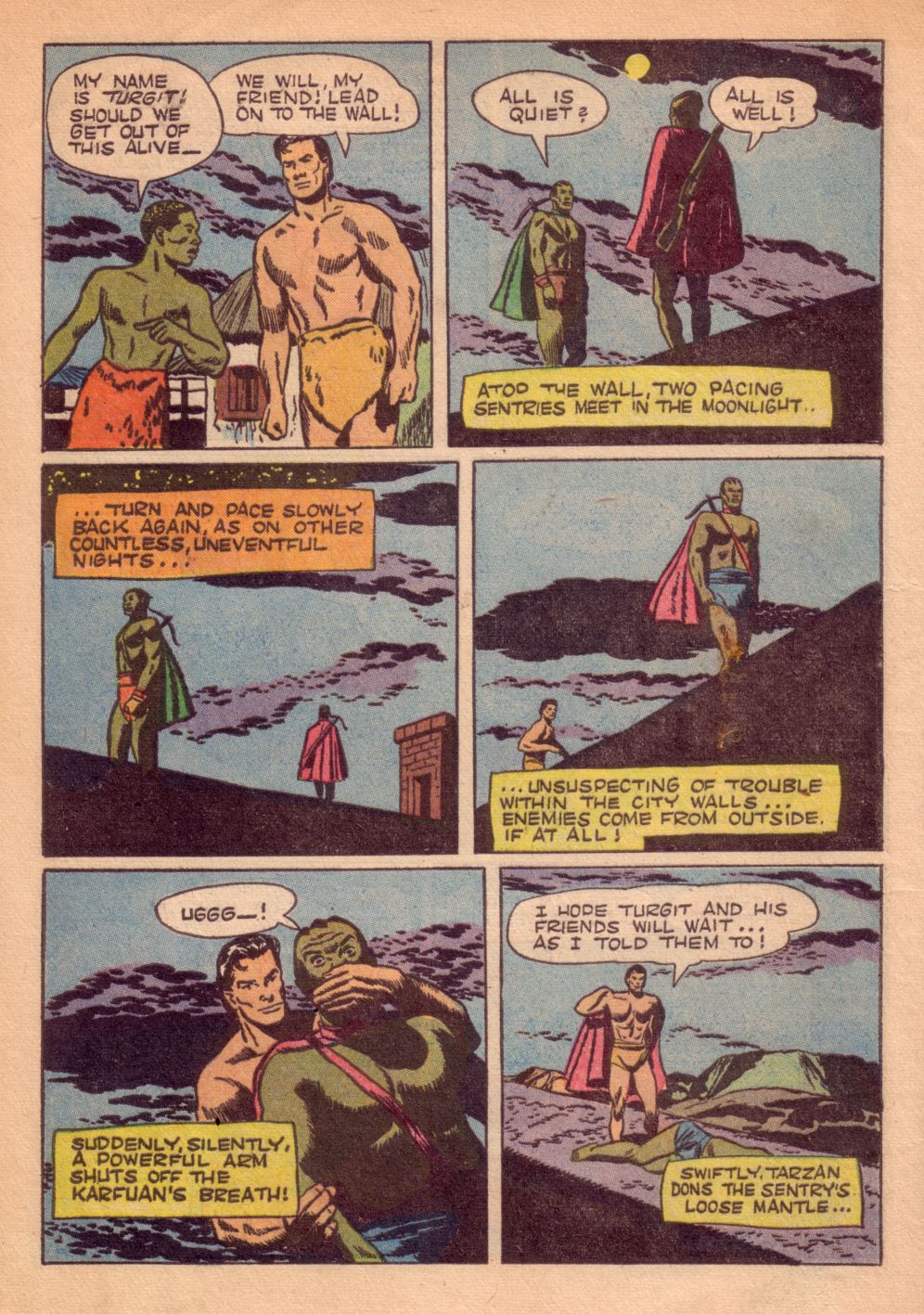 Read online Tarzan (1948) comic -  Issue #55 - 12