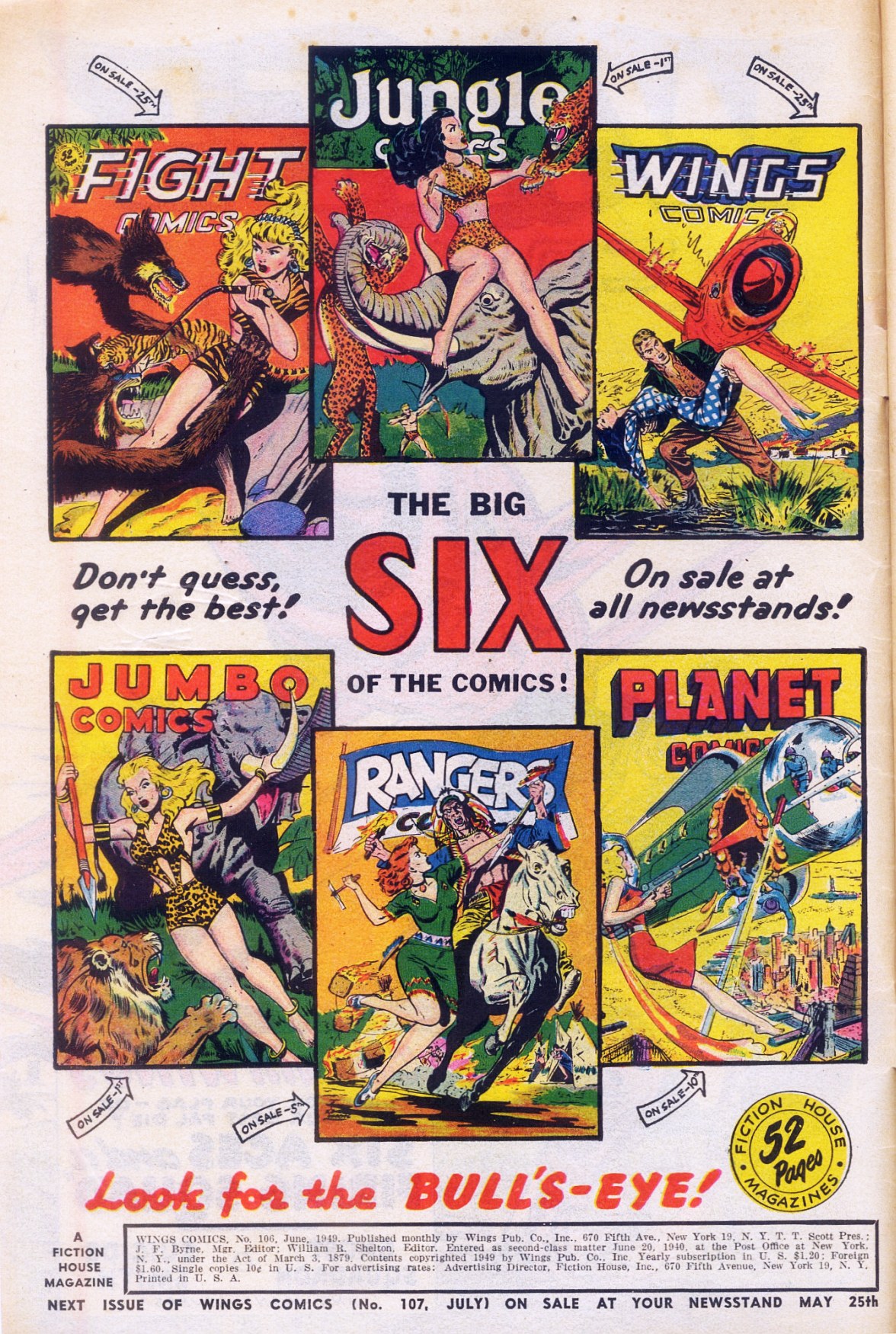 Read online Wings Comics comic -  Issue #106 - 2