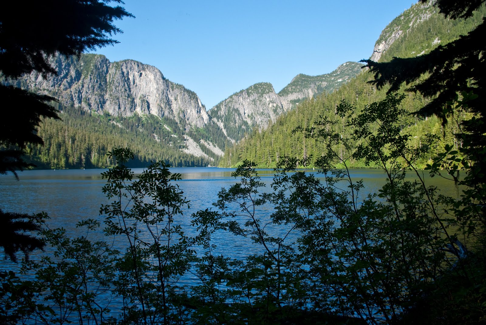 far out with the canucks Hiking to Eaton Lake