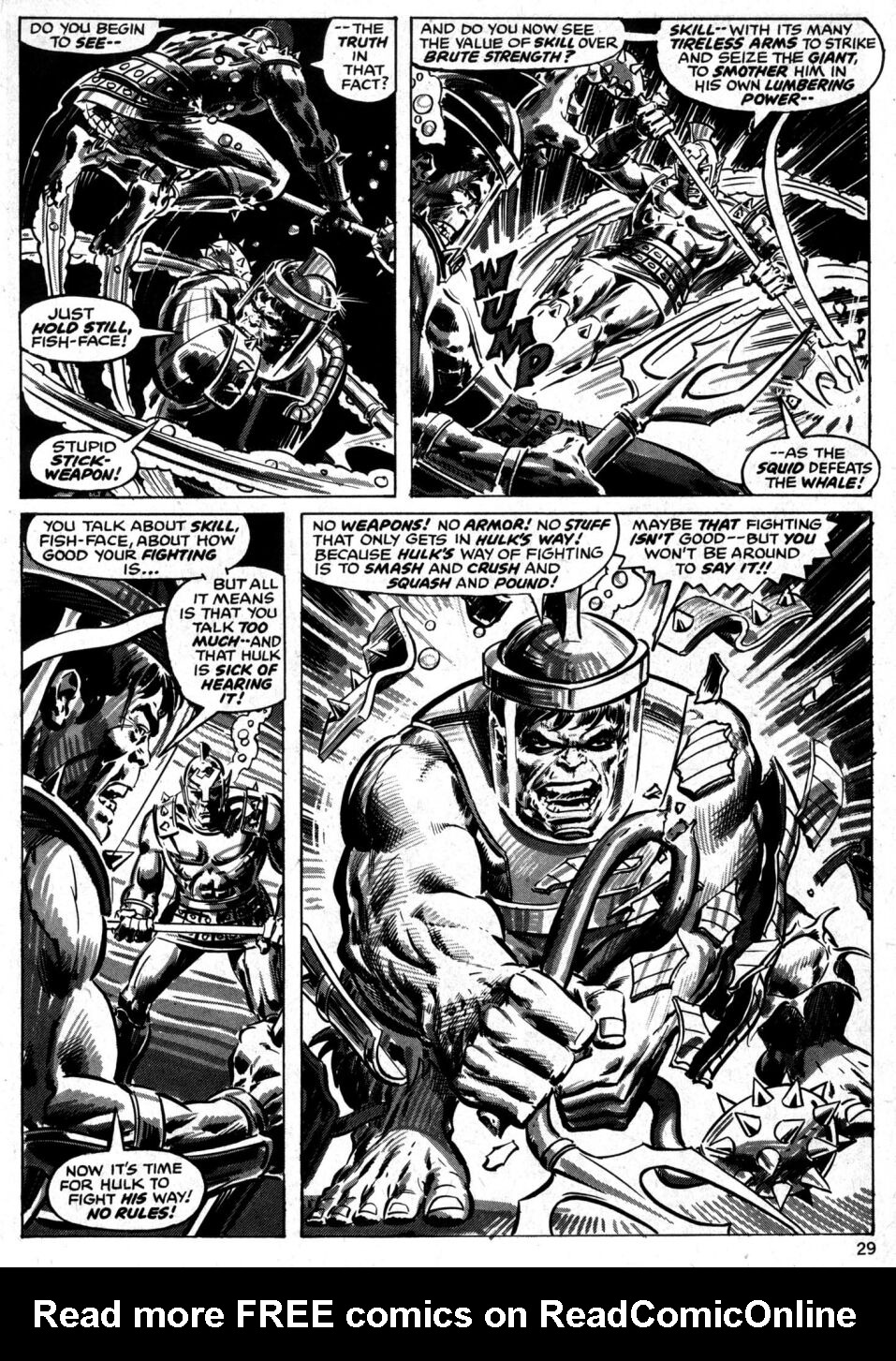 Read online The Rampaging Hulk comic -  Issue #6 - 29