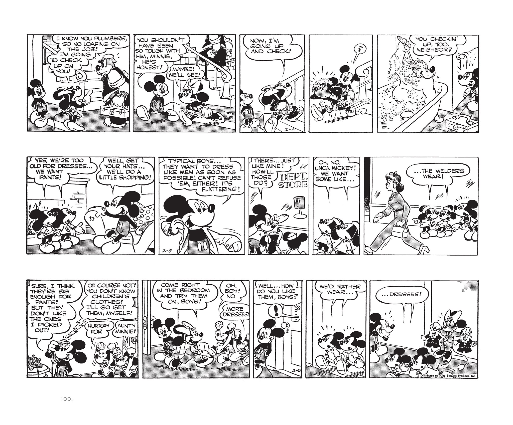 Read online Walt Disney's Mickey Mouse by Floyd Gottfredson comic -  Issue # TPB 7 (Part 1) - 100