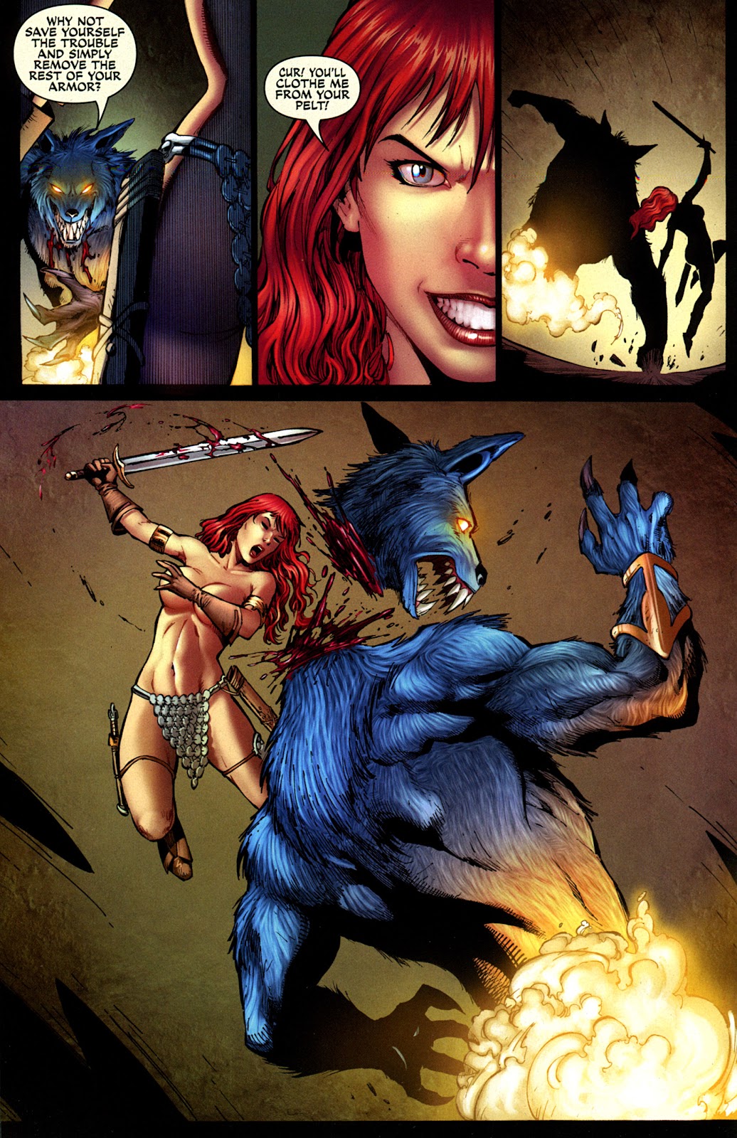 Red Sonja: Blue issue Full - Page 17