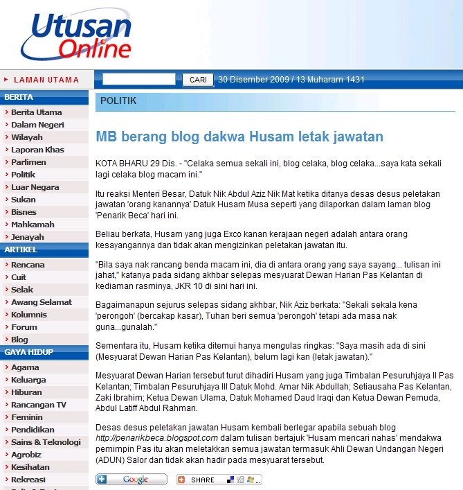 [MB+berang+blog+dakwa+Husam+letak+jawatan+Utusan+Malaysia+30-12-09.jpg]