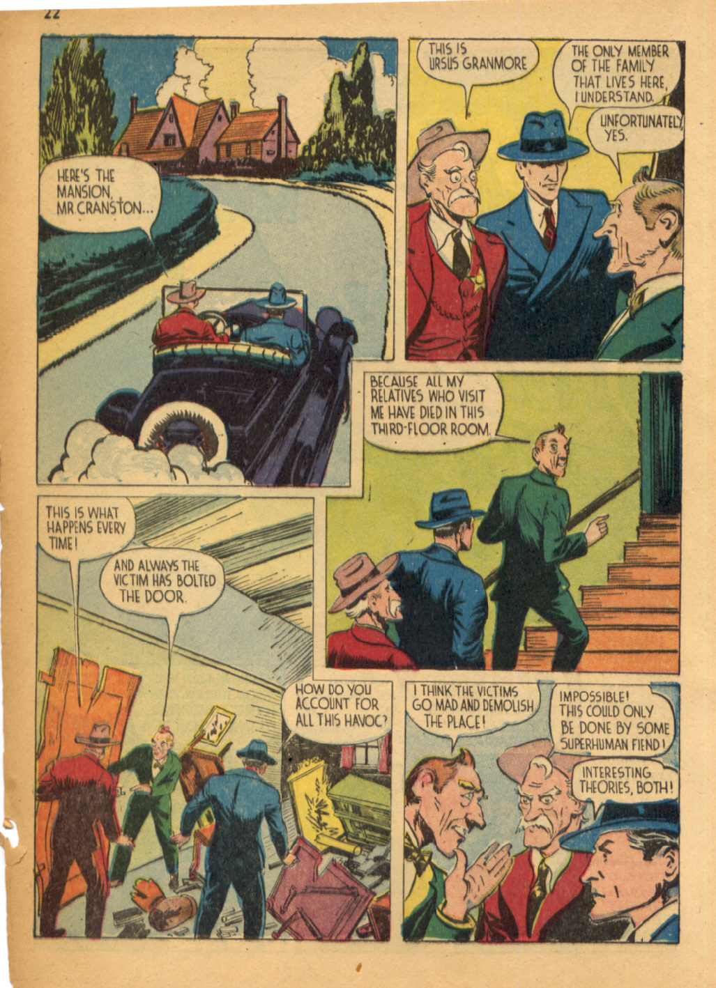 Read online Shadow Comics comic -  Issue #32 - 23