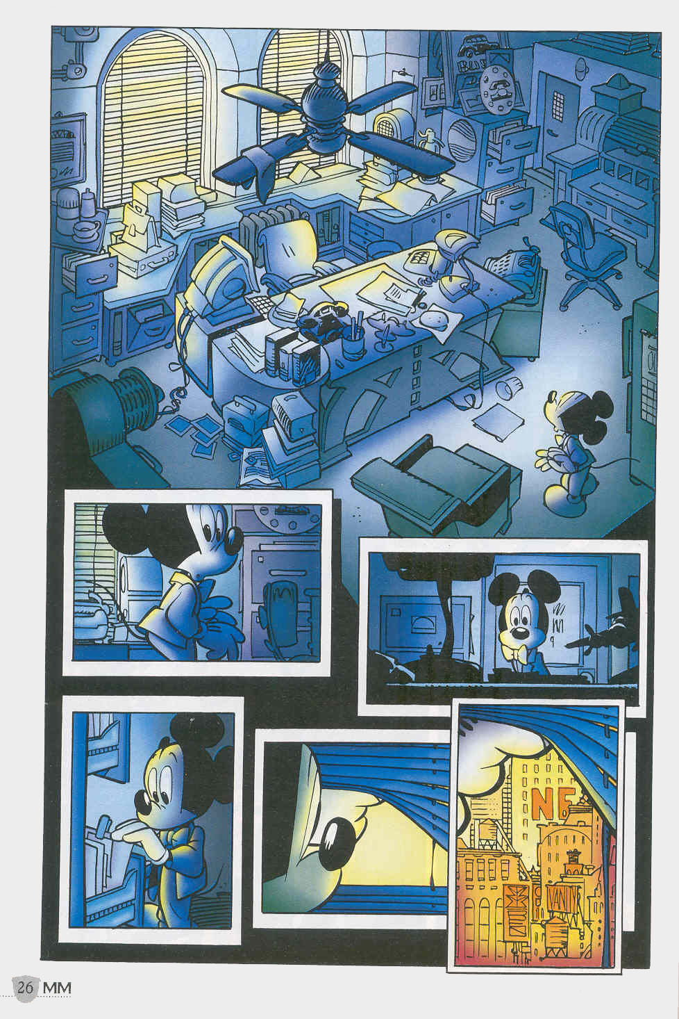 Read online Mickey Mouse Mystery Magazine comic -  Issue #0 - 26