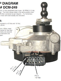 solder and script / sharing technical details: Valeo windshield wiper motor