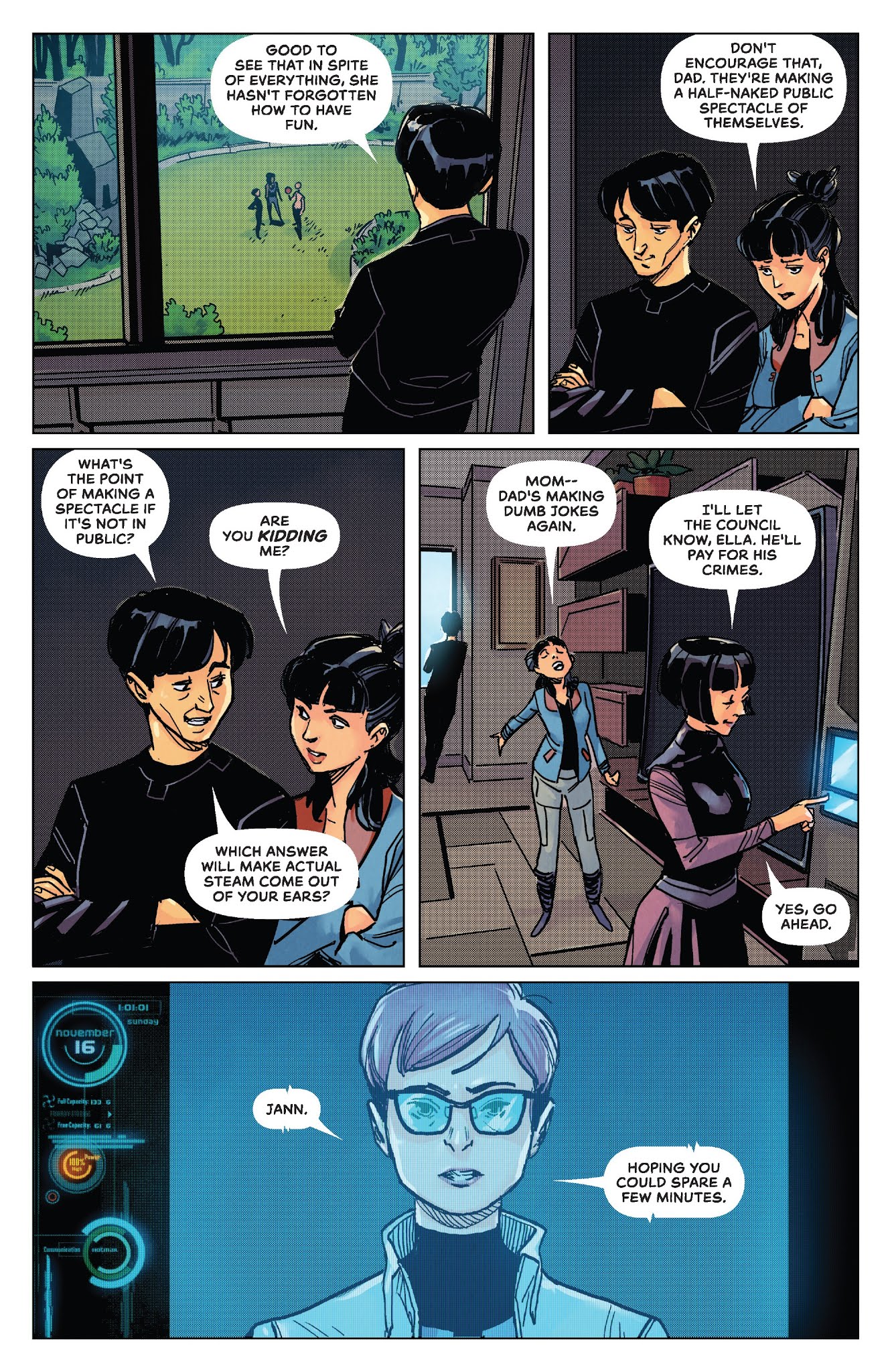 Read online Outpost Zero comic -  Issue #4 - 15