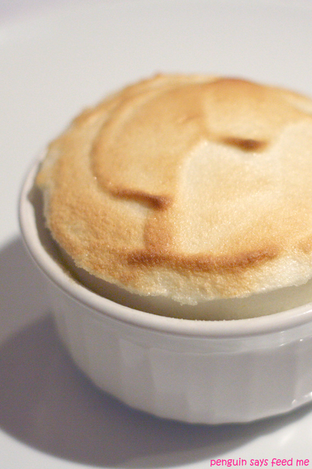 Penguin says Feed Me Lime Soufflés