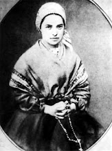 St. Bernadette in Desperation & Illness while being Homeless & Poor the Vision was Revealed