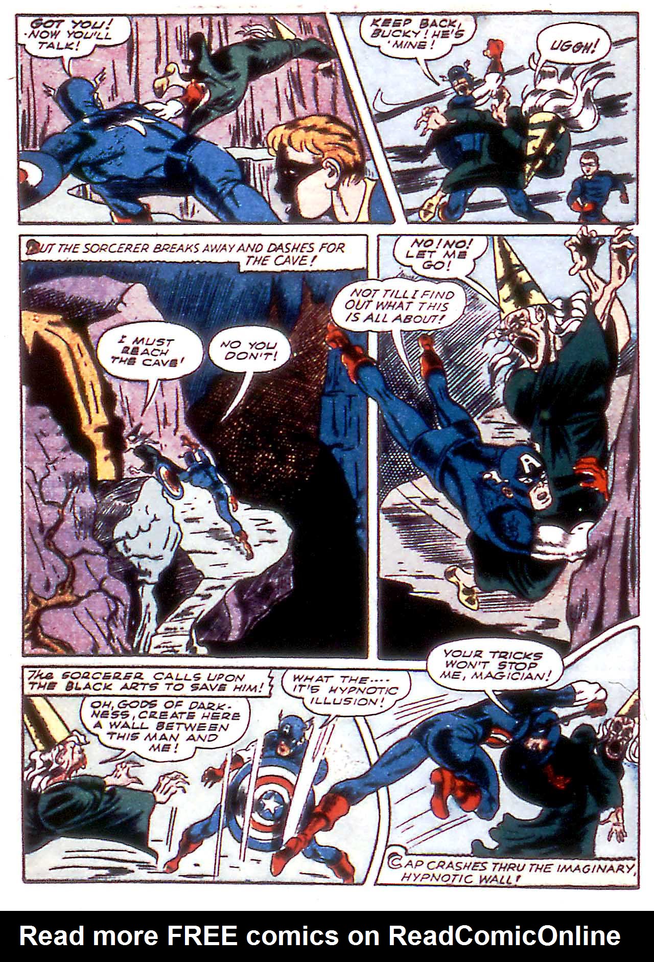 Read online Captain America Comics comic -  Issue #21 - 44