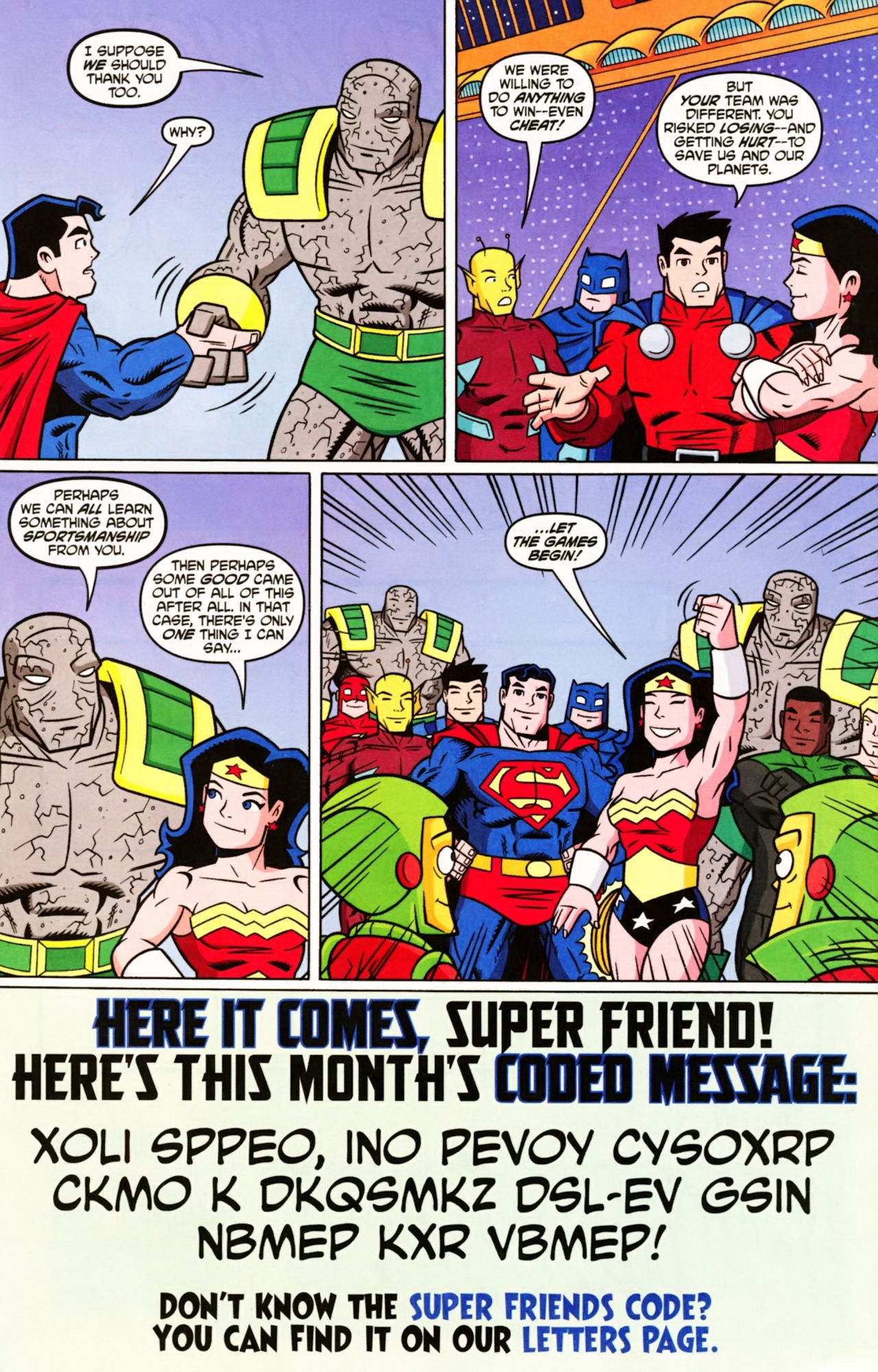Read online Super Friends comic -  Issue #25 - 31