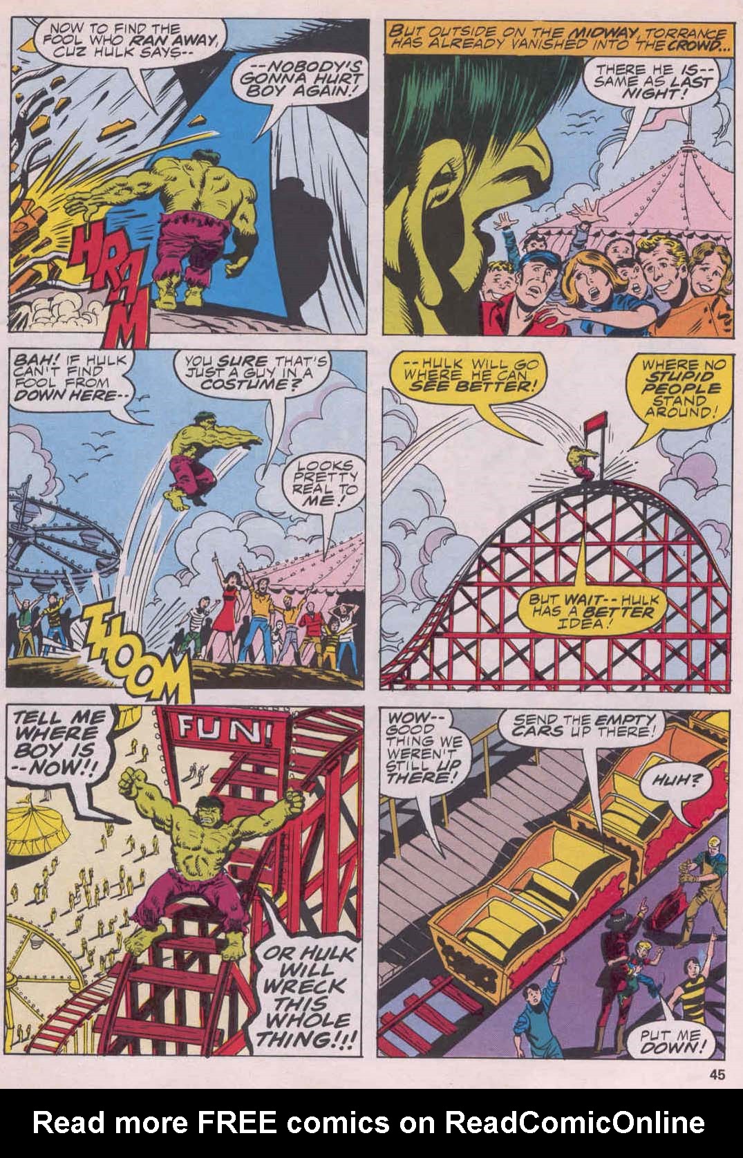Read online Hulk (1978) comic -  Issue #11 - 45