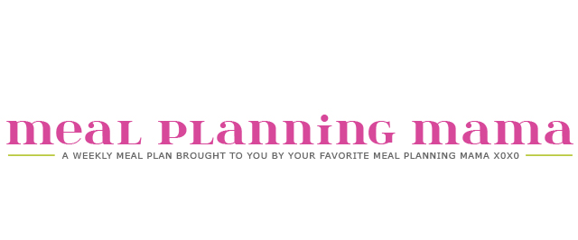 Meal Planning Mama