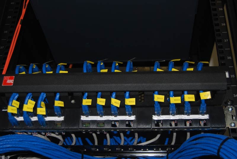 Cable Labeling ~ USA Networking