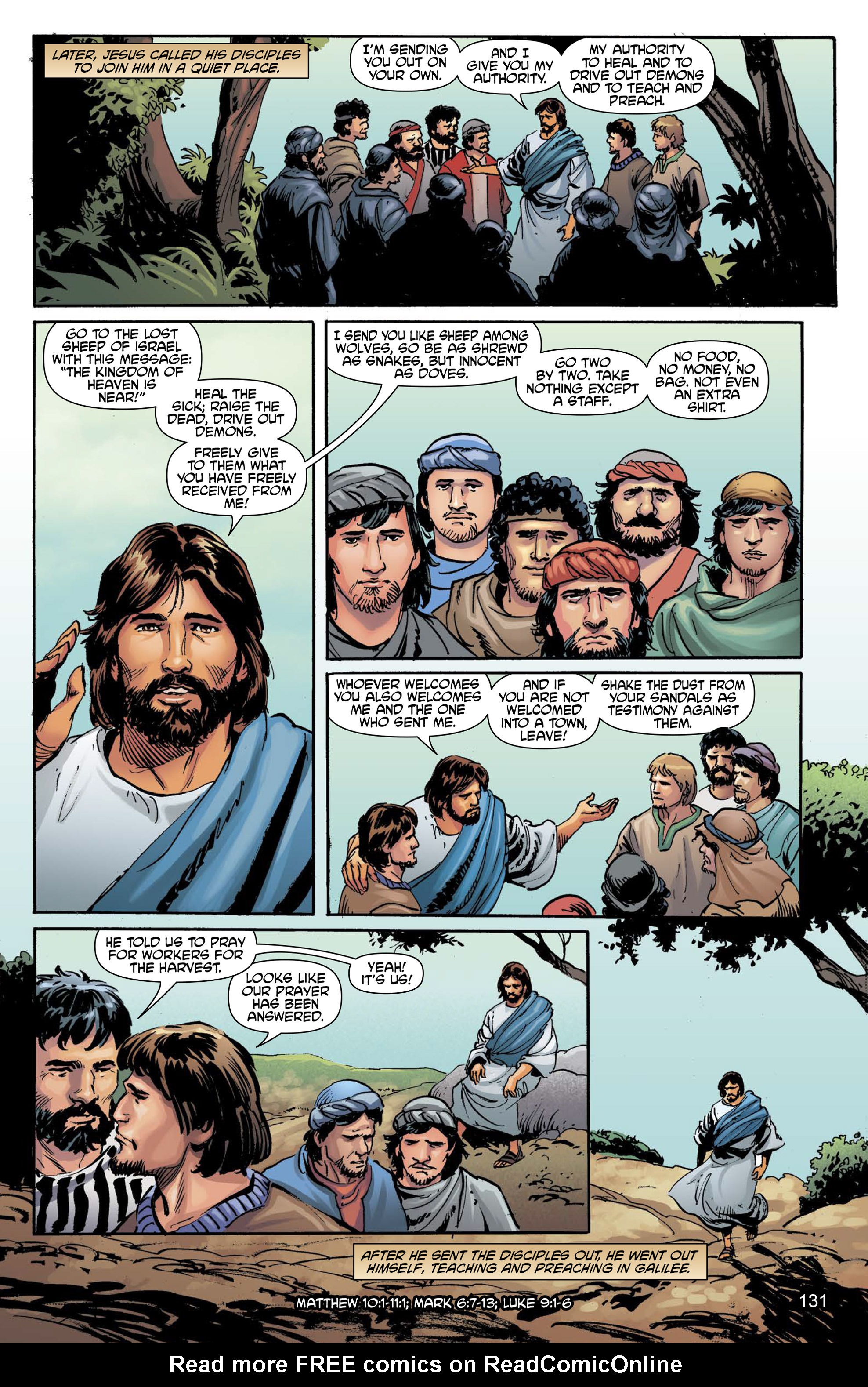 Read online The Kingstone Bible comic -  Issue #9 - 135